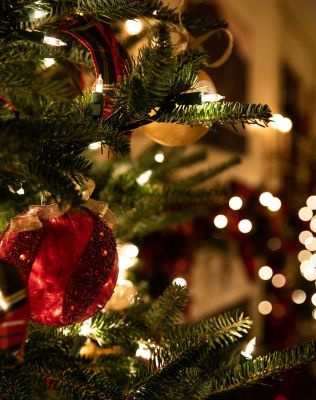 green Christmas tree