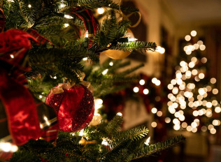 green Christmas tree