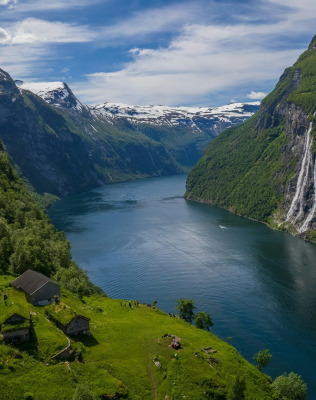Norway, islands across horizons