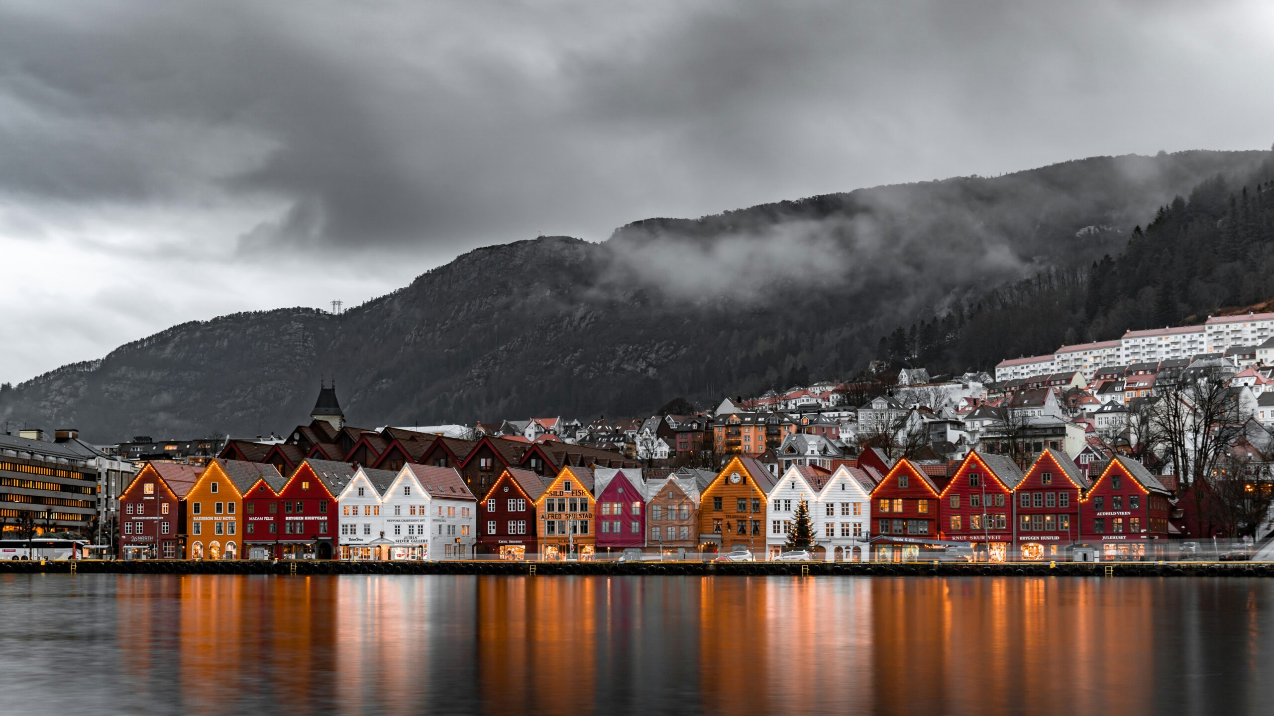 village view in Norway