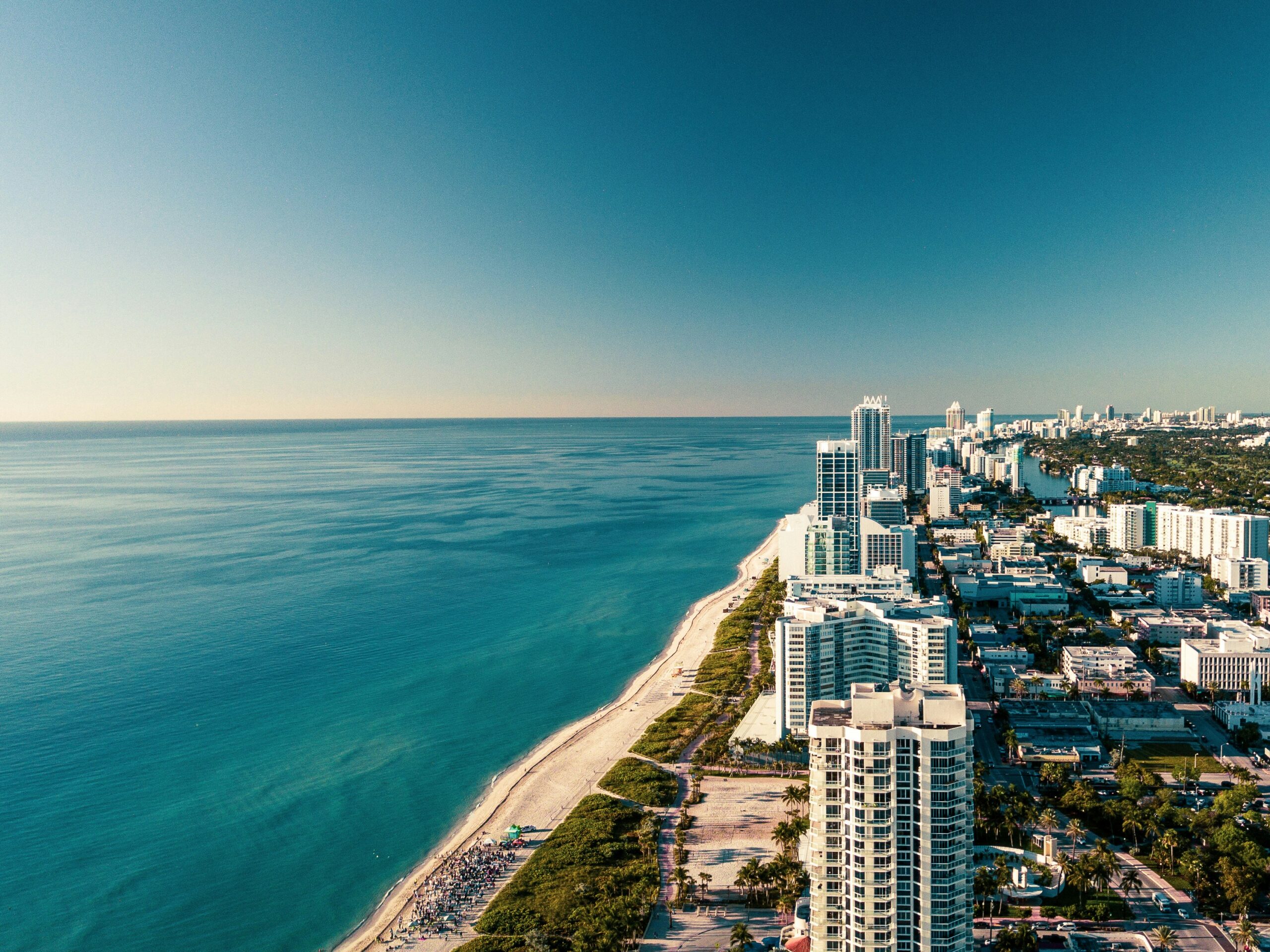 Aerial view Miami