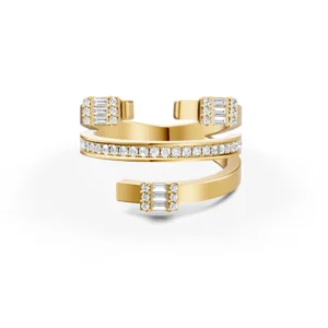 Diamond Orbit Ring