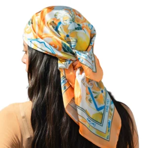 The Lemon Grove Silk Scarf