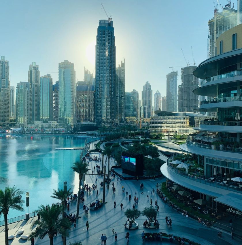 high rise buildings near sea during daytime