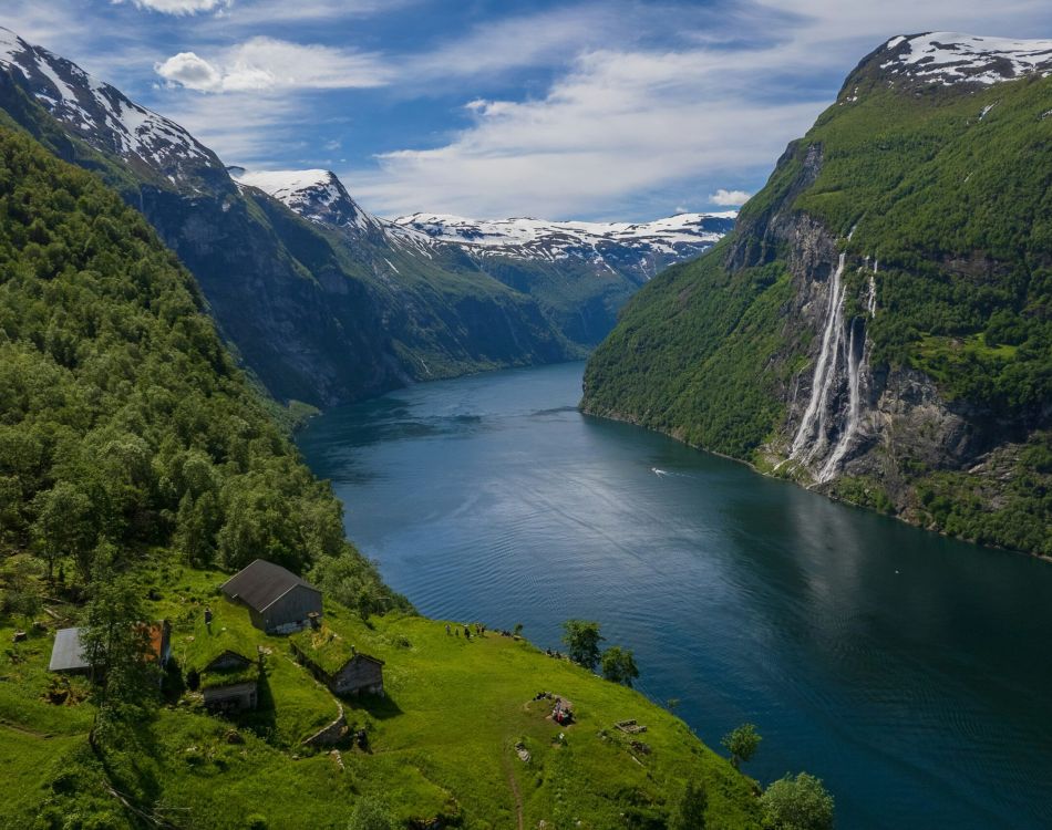 Norway, islands across horizons