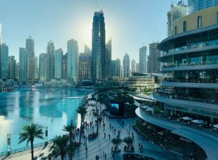 high rise buildings near sea during daytime