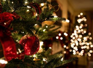 green Christmas tree